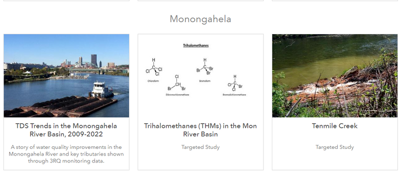 3RQ Monongahela Basin targeted studies